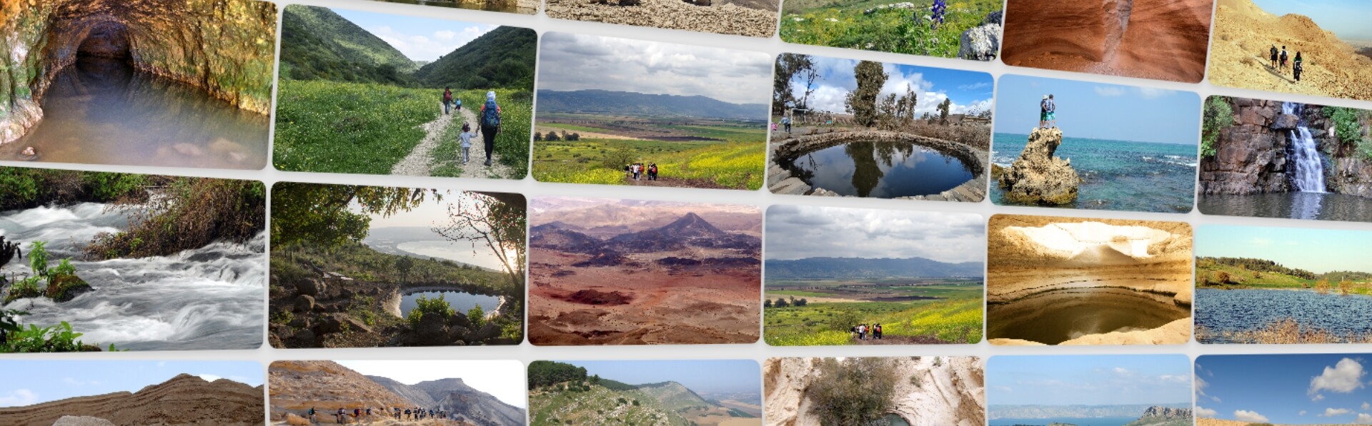 מנוי במסלולים, אלפי מסלולי טיול