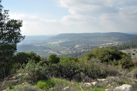 הנוף הנשקף מהר כרמילה