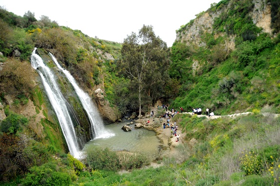 מפל הטחנה בנחל עיון