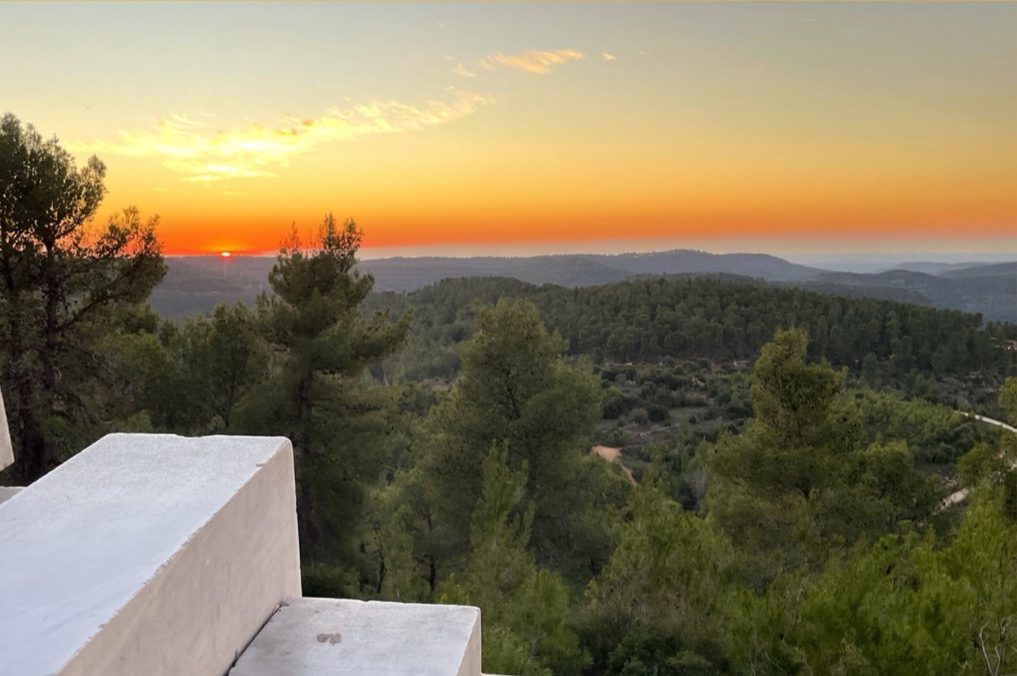 שקיעה בהרי יהודה