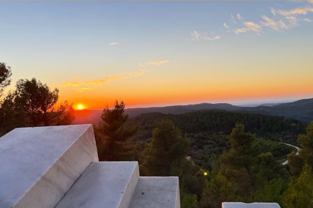 שקיעה בהרי יהודה