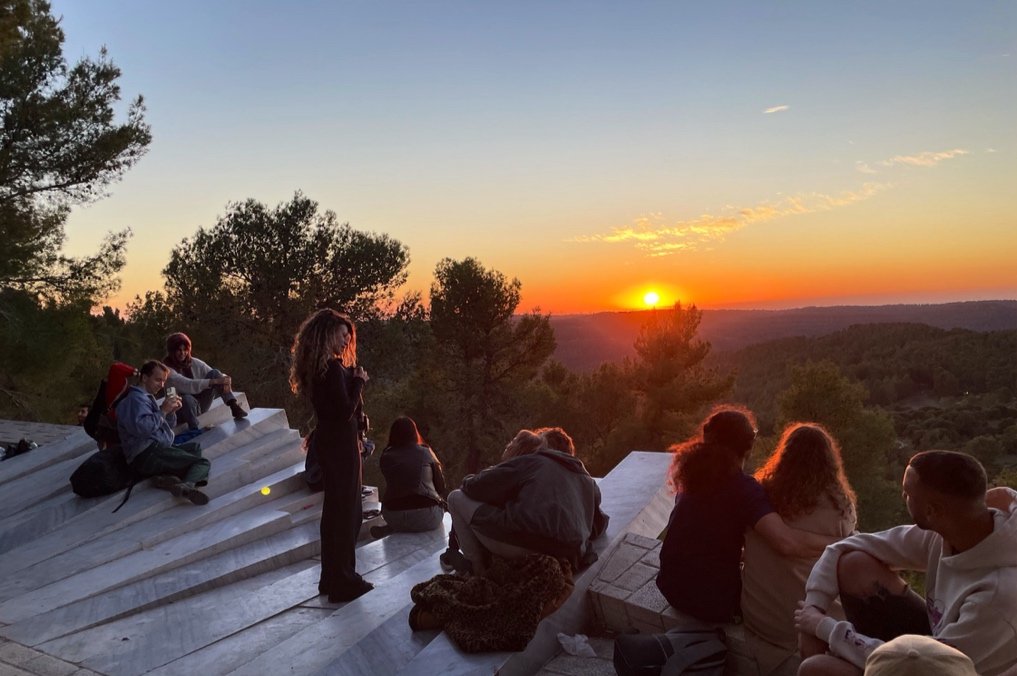 שקיעה בהרי יהודה