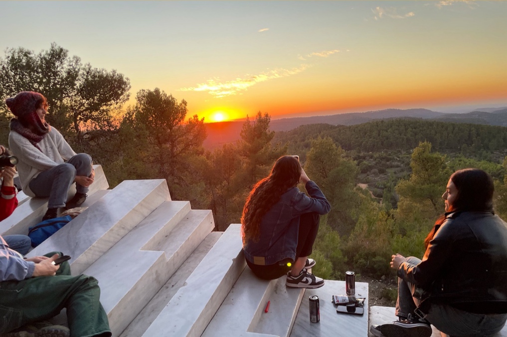 שקיעה בהרי יהודה