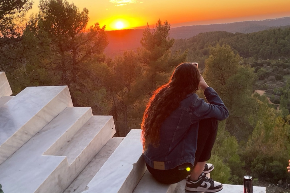 שקיעה בהרי יהודה