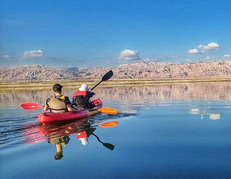 טיול קיאקים בים המלח