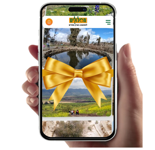 מתנה ייחודית - מנוי לאפליקציה ולאתר של מסלולים