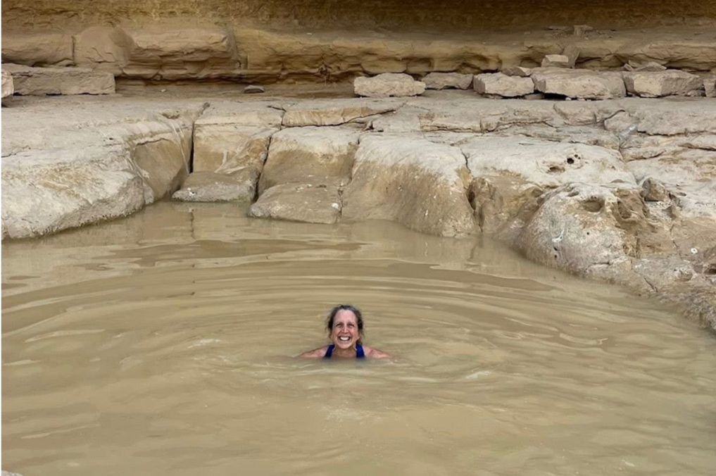 גב ילק מלא במים לאחר שיטפון. צילום באדיבות שרון בר לב