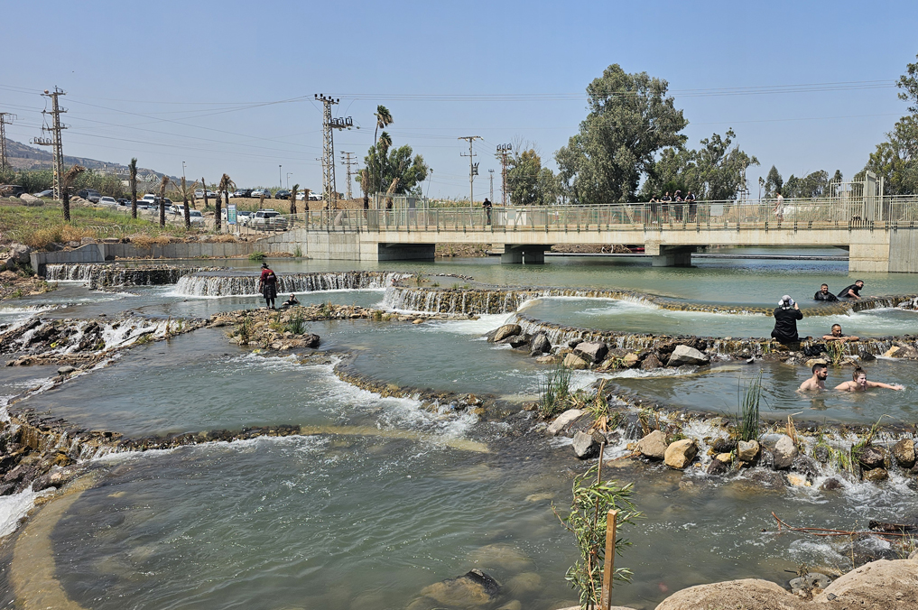 סכר אלומות מדרום לכנרת
