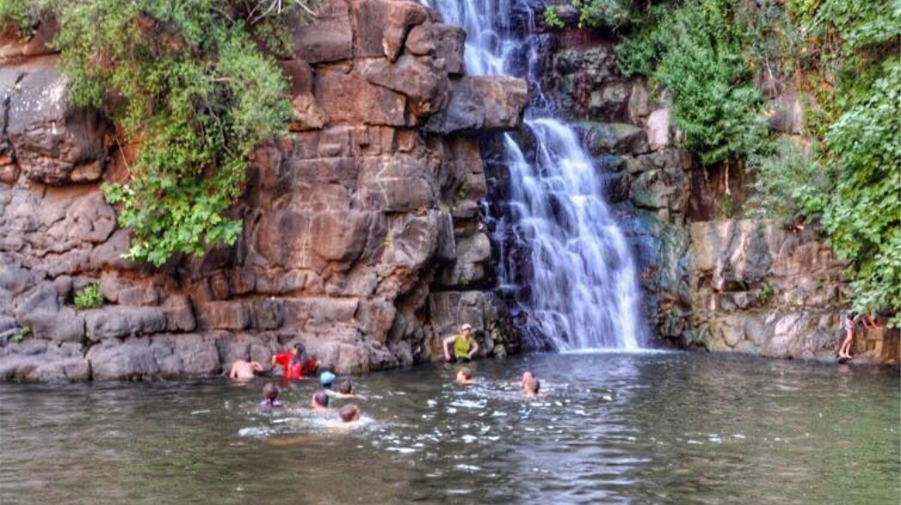 אלופי הקיץ: מסלולי מים מושלמים לקיץ בצפון הארץ - מפל נחל יהודיה