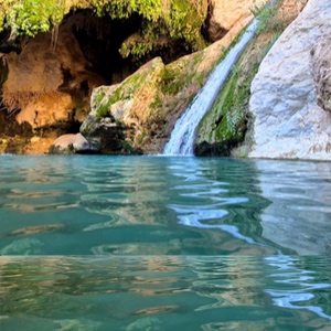 המסלול החדש למערת דודים בנחל דוד. צילום: ישי רוזנצווייג